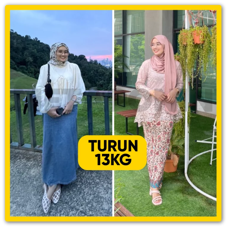 Testimoni pengguna Metaponin: Berat turun 13kg dalam 2 bulan dengan pengaktifan AMPK.